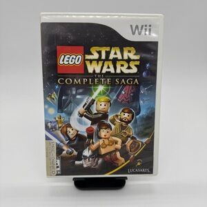Nintendo Wii LEGO Star Wars: The Complete Saga Video Game Lucas Film Rated E 10+